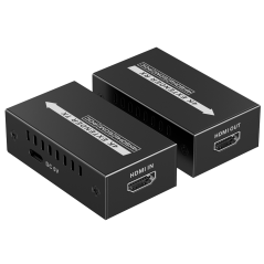 HDMI-EXT-4K60-L-V2 - Estensore di segnale HDMI - Distanza 60 m - Risoluzione 4K - Consente connessioni 1:1 - POC - Alimentazione