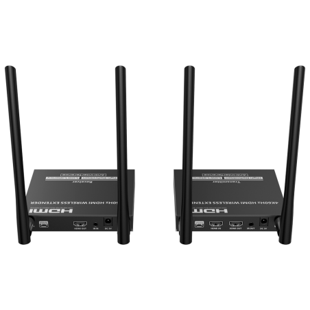 HDMI-EXT-PRO-W-4K60 - Extender wireless del segnale HDMI - Distanza 50 m - Risoluzione 4K - Consente connessioni 1:M - HDMI Loop