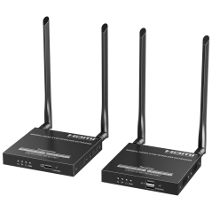 HDMI-EXT-PRO-W-4K60-KVM - Extender KVM wireless - Distanza 50 m - Risoluzione 4K - Consente connessioni 1:M - HDMI Loop out