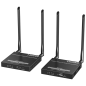 HDMI-EXT-PRO-W-4K60-KVM - Extender KVM wireless - Distanza 50 m - Risoluzione 4K - Consente connessioni 1:M - HDMI Loop out
