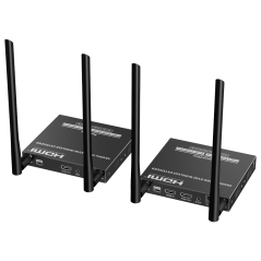 HDMI-EXT-PRO-W-4K60-KVM - Extender KVM wireless - Distanza 50 m - Risoluzione 4K - Consente connessioni 1:M - HDMI Loop out