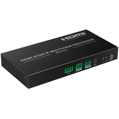 HDMI-MATRIX-PRO-4K-V2-MV - Matrice di segnale HDMI IP - Consente NxM - Risoluzione 4K - Include 1 ricevitore Multiview