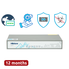 HILL-SG-6000-A1000-HWBDL1-IN12 - Hillstone Networks NGFW - Hardware + 1 anno di servizio Plus - 4Gbps FW/1.5Gbps NGFW throughput