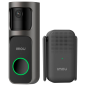 IMOU-DB-2SP-3T0W/DS2S - Kit Doorbell 2S 3MP - WiFi 2.4 GHz / 5000mAh - 166º + tracking virtuale / IR 5m - Pulsante di chiamata /
