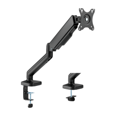 LDT46-C012E - Supporto a braccio per monitor - Installazione a tavolo - Carico massimo 9Kg - Inclinazione -90º +90º - VESA 75x75