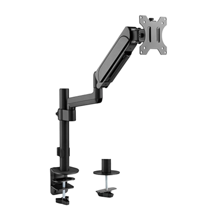 LDT48-C012 - Supporto a braccio per monitor - Installazione a tavolo - Carico massimo 9Kg - Inclinazione -45º +45º - VESA 75x75 
