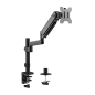 LDT48-C012 - Supporto a braccio per monitor - Installazione a tavolo - Carico massimo 9Kg - Inclinazione -45º +45º - VESA 75x75 LDT48-C012 - Supporto a braccio per monitor - Installazione a tavolo - Carico massimo 9Kg - Inclinazione -45º +45º - VESA 75x75