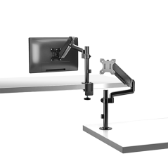 LDT48-C012 - Supporto a braccio per monitor - Installazione a tavolo - Carico massimo 9Kg - Inclinazione -45º +45º - VESA 75x75 