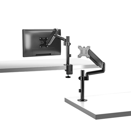 LDT48-C012 - Supporto a braccio per monitor - Installazione a tavolo - Carico massimo 9Kg - Inclinazione -45º +45º - VESA 75x75 