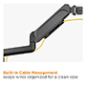 LDT48-C012 - Supporto a braccio per monitor - Installazione a tavolo - Carico massimo 9Kg - Inclinazione -45º +45º - VESA 75x75 LDT48-C012 - Supporto a braccio per monitor - Installazione a tavolo - Carico massimo 9Kg - Inclinazione -45º +45º - VESA 75x75