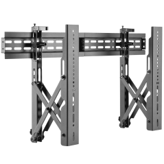 LVW02-48T - Staffa per videowall - Peso supportato 45 Kg - VESA 800x400 - Distanza dalla parete 68~215mm - Regolazione del livel