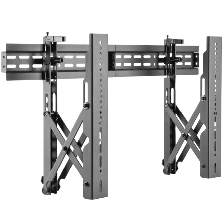 LVW02-48T - Staffa per videowall - Peso supportato 45 Kg - VESA 800x400 - Distanza dalla parete 68~215mm - Regolazione del livel