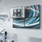 LVW13-46T - Staffa per videowall - Peso supportato 70 Kg - VESA 600x400 - Distanza dalla parete 120~325mm - Impostazione del liv LVW13-46T - Staffa per videowall - Peso supportato 70 Kg - VESA 600x400 - Distanza dalla parete 120~325mm - Impostazione del liv