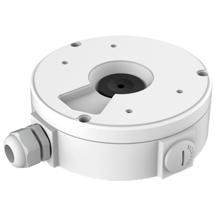 MS-A84 - Scatola di giunzione Milesight - Per telecamera dome motorizzata - Adatto per uso esterno IP66 - Installazione a tetto 