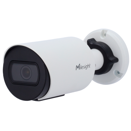 MS-C8164-PD - Telecamera IP Mini Bullet - Risoluzione 8Mpx - 1/2.8" CMOS | Ottica da 2.8mm - IR 30m | Super WDR 120dB - Analisi