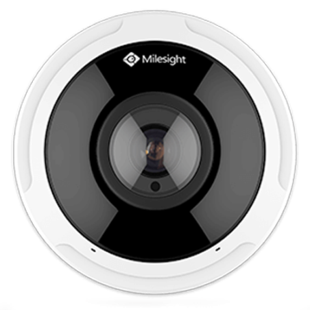 MS-C8274-PA - Telecamera IP 8Mpx Panoramica 360º - 1/1.7" Progressive Scan CMOS - Obiettivo di 1.5mm@ F1.8 - Illuminazione IR fi