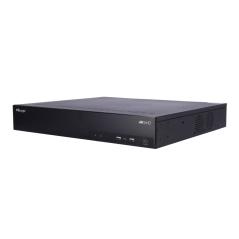 MS-N7048-UPH - Milesight 4K PoE NVR 7000 series - Resolución máx. 4K | 48 canales / 24 puertos PoE - Ancho de banda 320/256Mbps