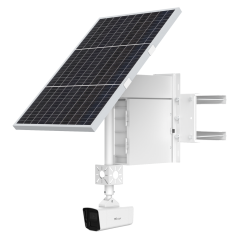 MS-SP111/S90B36 - Kit solare con telecamera IP 4G - Risoluzione 4MP - 1/2.8" CMOS ottica 2.8mm~6mm - Analisi video AI basata su