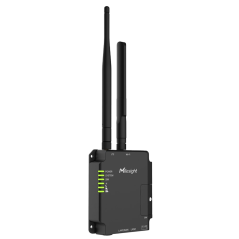 MS-UR32S-L04EU-P - Milesight - Router Industriale 4G PoE - 2 porte Ethernet RJ45 10/100 - PoE 802.3 af/at - Slot per scheda SIM