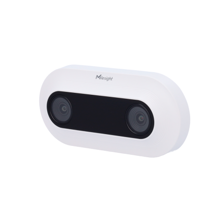 MS-VS125-P - Sensore di conteggio persone AI binoculare - Area di rilevamento fino a 10m - Rilevamento 100% anonimo - Numerose f