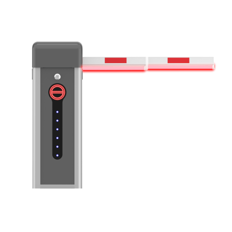PB-PARKBARRIER-PRO303-TL6-L - Barriera parcheggio - Braccio telescopico diritto (fino a 6 m) - Apertura a sinistra | 5.000.000 c
