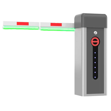 PB-PARKBARRIER-PRO303-TL6-R - Barriera parcheggio - Braccio telescopico diritto (fino a 6 m) - Apertura a destra | 5.000.000 cic