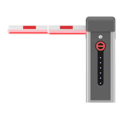 PB-PARKBARRIER-PRO303-TL6-R - Barriera parcheggio - Braccio telescopico diritto (fino a 6 m) - Apertura a destra | 5.000.000 cic