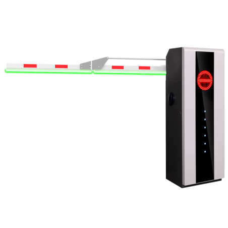 PB-PARKBARRIER-ULTRA707-FD3-R - Barriera di parcheggio ad alte prestazioni - Braccio angolato a 90º (3 m) - Apertura a destra |