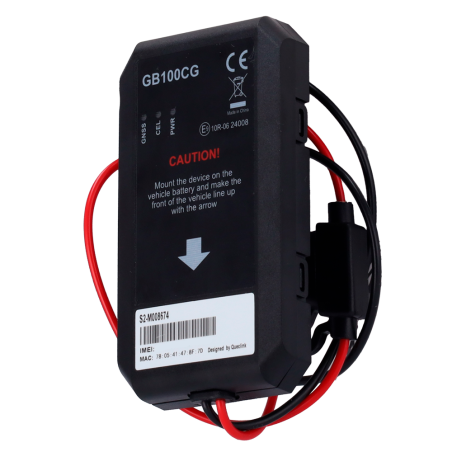 QL-GB100CG - LTE Cat 1 con backup 2G - Installazione semplice a 2 fili - Protezione IP 67 - 6 assi e frequenza di campionamento