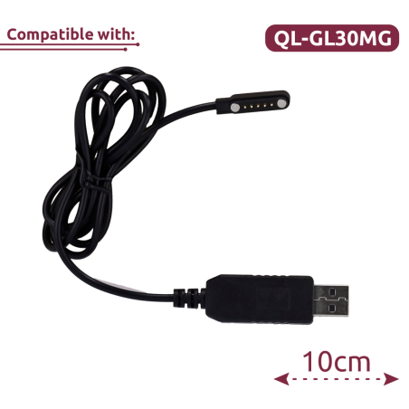 QL-GL30MG-UC - Cavo dati magnetico - Compatibile con QL-GL30MG - Lunghezza 102cm