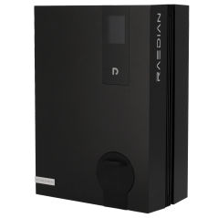 RD-NEO-22-S-GREY - Colonnina di ricarica per veicoli elettrici - Potenza 22kW / 32A / Trifase - Connettore tipo 2 - Protezione I