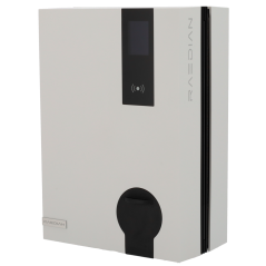 RD-NEO-22-S-WHITE - Colonnina di ricarica per veicoli elettrici - Potenza 22kW / 32A / Trifase - Connettore tipo 2 - Protezione 