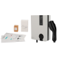 RD-NEO-7-C5-WHITE - Colonnina di ricarica per veicoli elettrici - Potenza 7,4 kW / 32A / Monofase - Connettore tipo 2 - Protezio RD-NEO-7-C5-WHITE - Colonnina di ricarica per veicoli elettrici - Potenza 7,4 kW / 32A / Monofase - Connettore tipo 2 - Protezio