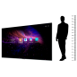 SF-115X80 - Monitor SAFIRE LCD 115" 4K - Risoluzione 3840x2160 - Android 14 - Ingressi/uscite multiple - Uso 16/7