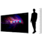 SF-115X80 - Monitor SAFIRE LCD 115" 4K - Risoluzione 3840x2160 - Android 14 - Ingressi/uscite multiple - Uso 16/7