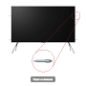 SF-115X80 - Monitor SAFIRE LCD 115" 4K - Risoluzione 3840x2160 - Android 14 - Ingressi/uscite multiple - Uso 16/7