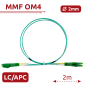 SF-LC-APC-LC-APC-OM4-DX-2M-A - Cavo di collegamento in fibra ottica - Fibra multimodale OM4 - Connettore LC APC duplex - Lunghez SF-LC-APC-LC-APC-OM4-DX-2M-A - Cavo di collegamento in fibra ottica - Fibra multimodale OM4 - Connettore LC APC duplex - Lunghez