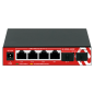 SF-SW06-2AZXF - Switch Multigagibit 2,5Gbps - 4 puertos + 2 Uplink SFP 10G - Velocidad de puertos 2,5/1Gbps - Tasa de reenvío de SF-SW06-2AZXF - Switch Multigagibit 2,5Gbps - 4 puertos + 2 Uplink SFP 10G - Velocidad de puertos 2,5/1Gbps - Tasa de reenvío de