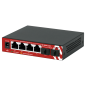 SF-SW06-2AZXF - Switch Multigagibit 2,5Gbps - 4 puertos + 2 Uplink SFP 10G - Velocidad de puertos 2,5/1Gbps - Tasa de reenvío de SF-SW06-2AZXF - Switch Multigagibit 2,5Gbps - 4 puertos + 2 Uplink SFP 10G - Velocidad de puertos 2,5/1Gbps - Tasa de reenvío de