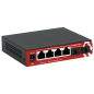 SF-SW06-2AZXF - Switch Multigagibit 2,5Gbps - 4 puertos + 2 Uplink SFP 10G - Velocidad de puertos 2,5/1Gbps - Tasa de reenvío de SF-SW06-2AZXF - Switch Multigagibit 2,5Gbps - 4 puertos + 2 Uplink SFP 10G - Velocidad de puertos 2,5/1Gbps - Tasa de reenvío de