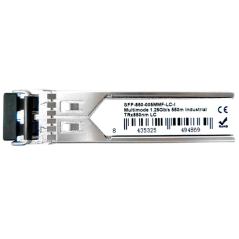 SFP-850-005MMF-LC-I - Modulo transceiver SFP industriale - TRx 850 nm - Fibra multimodale - Connettore LC duplex - Massimo 550 m