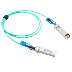 SFP28-25G-AOC-5M - Cavo di collegamento diretto SFP28 - Velocità 25Gbps - Moduli SFP28 ad entrambe le estremità - Ideale per lo