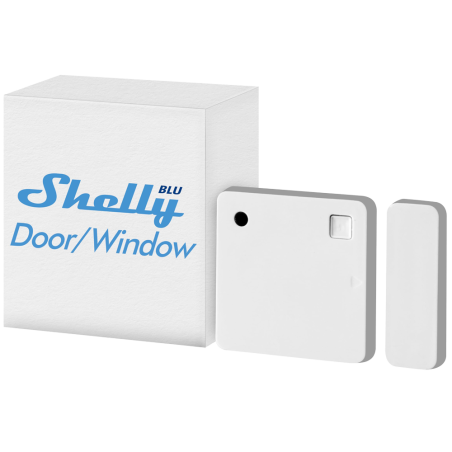 SH-BLU-DOOR-WINDOW-W - Shelly BLU Door/Window Bianco - Bluetooth - Richiede HUB - Durata della batteria fino a 5 anni - Adatto p