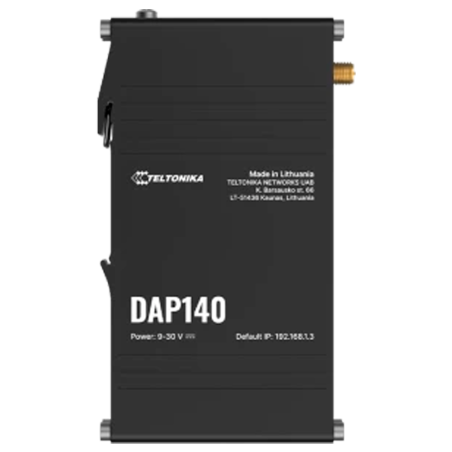 TK-DAP140 - Teltonika Access Point Industriale - 2 porte Ethernet RJ45 Fast Ethernet - Wi-Fi 802.11b/g/n 2.4GHz - Alloggiamento 