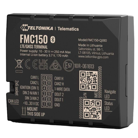 TK-FMC150 - Tracker avanzato per veicoli - Collegamento del cablaggio interno - Installazione occulta sotto il cruscotto - 4G e