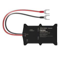 TK-FMC880 - Tracker Plug &amp Play per veicoli - Collegamento della batteria del veicolo - Installazione nascosta sotto il cofan