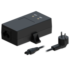TK-PR323EUB - Iniettore PoE passivo - Ingresso/Uscita RJ45 10/100 Mbps - 24V 1A - Distanza massima 100 m - Compatibile con TK-PR