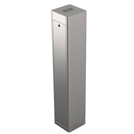 TS-CARDBOX - Card Box per tornelli - Misure: 200 (H) x 1050 (I) x 200 (P) mm - Acciaio inossidabile SUS304 da 1.5 mm