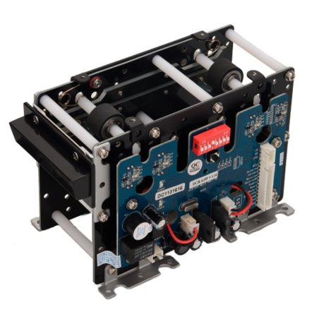 TS-CARDCOLLECTOR-EM - Raccoglitore di schede per tornelli - Lettore RFID EM 125 kHz integrato - Porta Wiegand - Può essere integ
