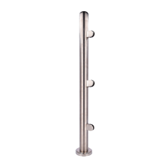 TS-HANDRAIL-SINGLE-HIGH - Palo per struttura a tutta altezza - Posizione laterale - Per ante delle barriere - Compatibile con to